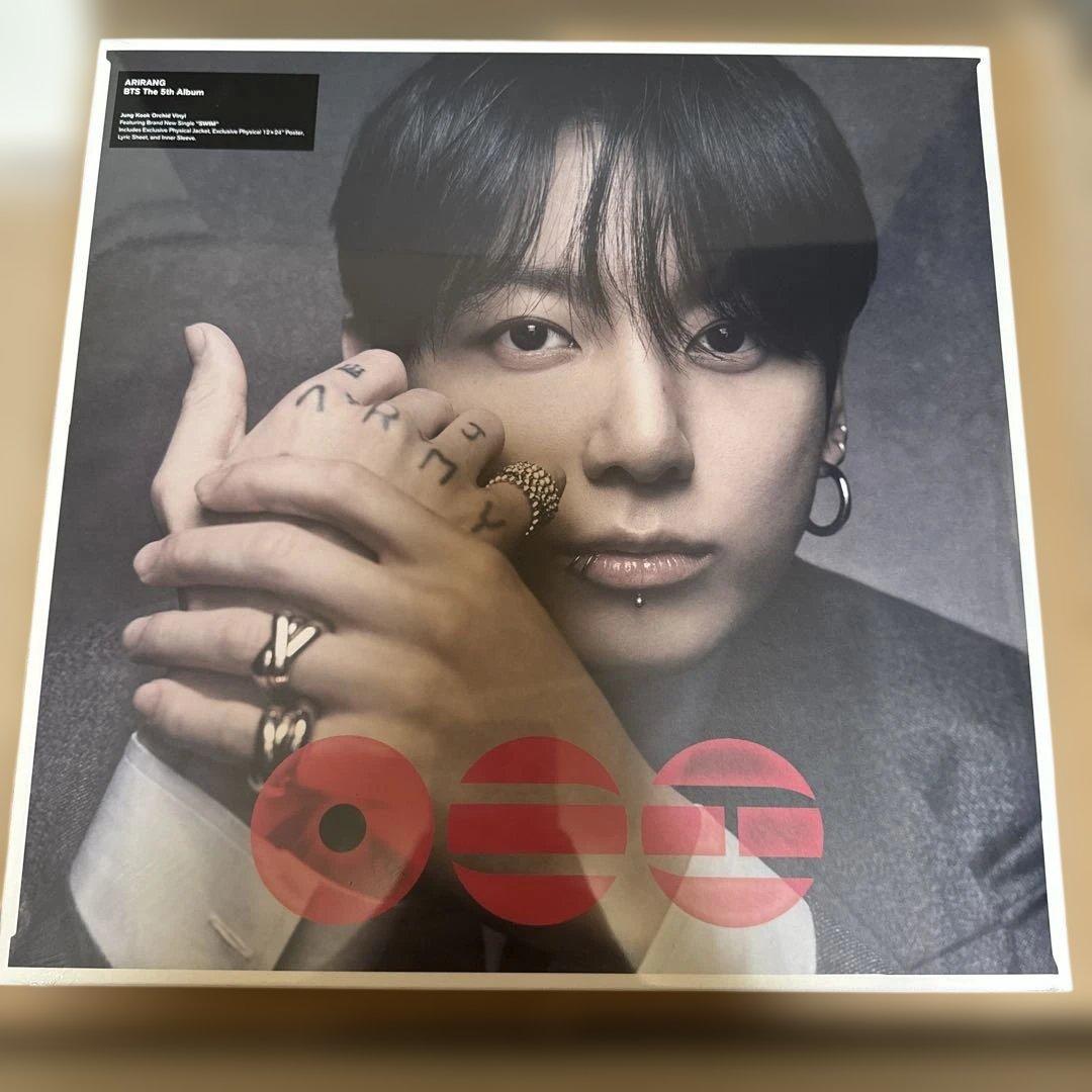 BTS アリラン Standard Vinyl ver ジョングク