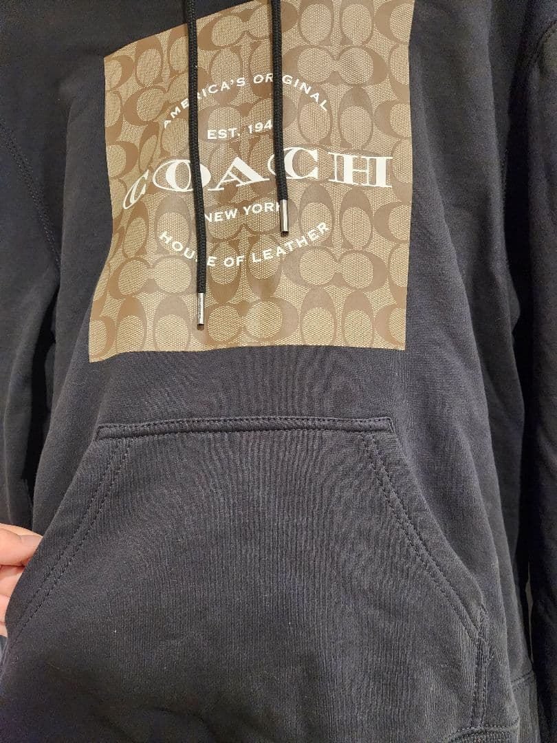 限定値下げ！COACH　ロゴ　パーカー