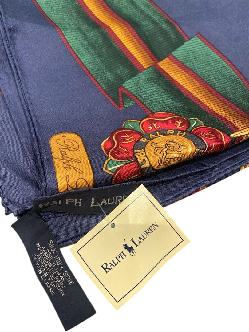 A*K様 【新品】 Ralph Lauren 大判スカーフ シルク100% 日本
