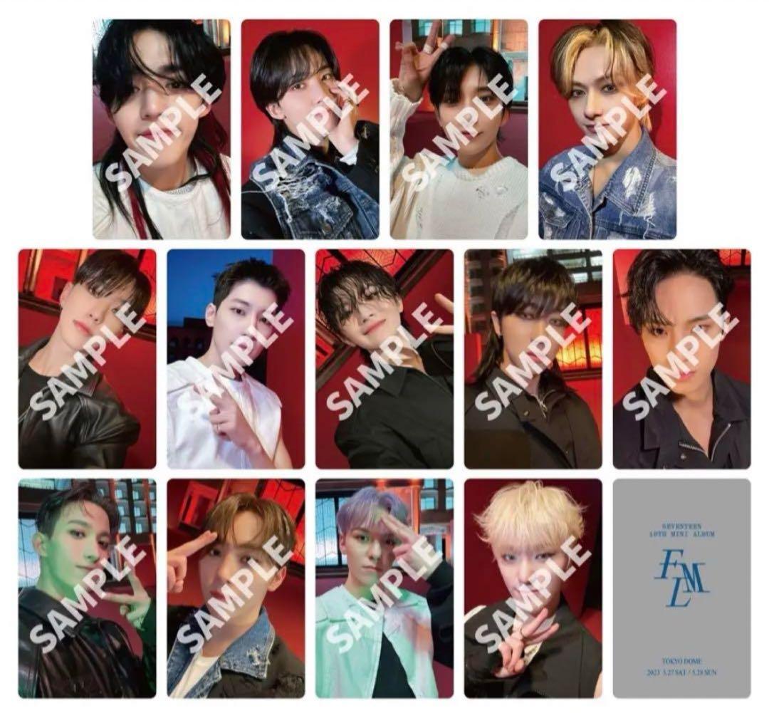 SEVENTEEN ドーム限定　トレカコンプセット