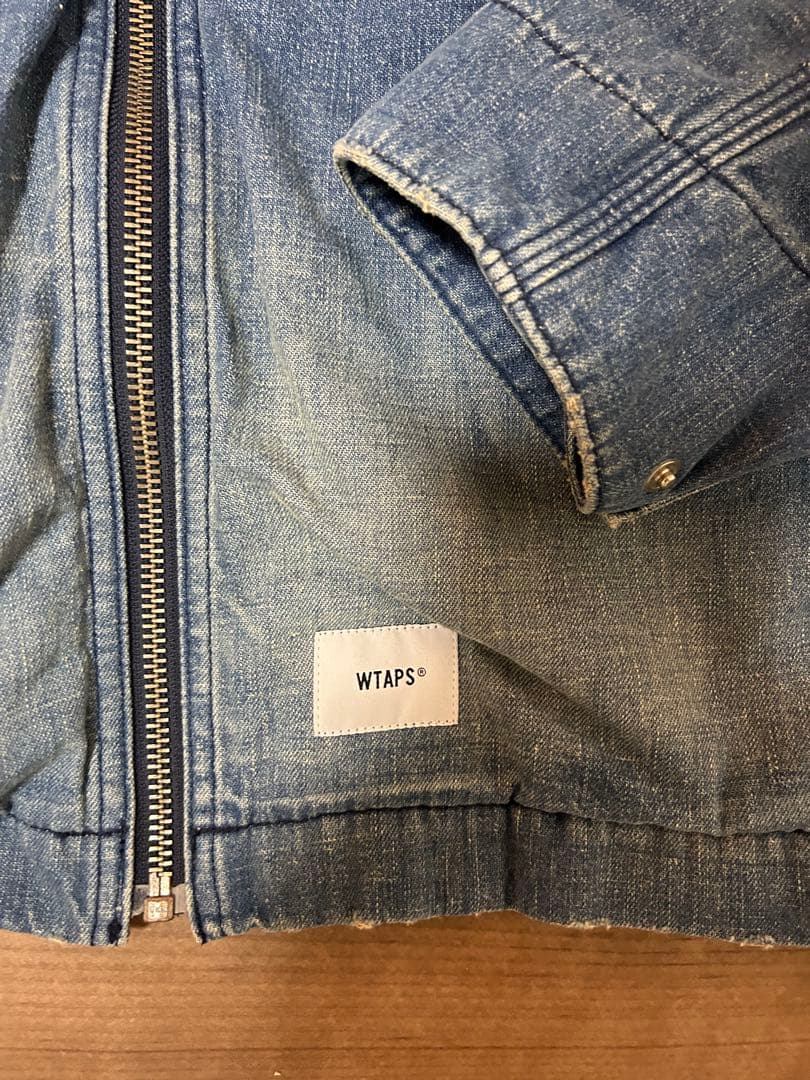 WTAPS デニムジャケット ダウン　シャツ　窪塚　DENIM JACKET
