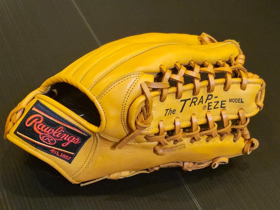 Rawlings 外野手用グローブ Trap‑Eze 年代物