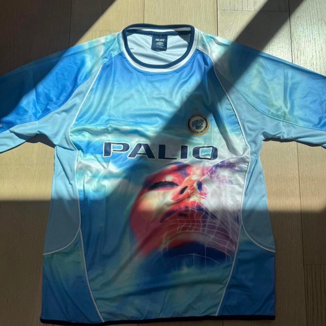 ウェア PALACE UMBRO AWAY SHIRT DREAM SKY size M