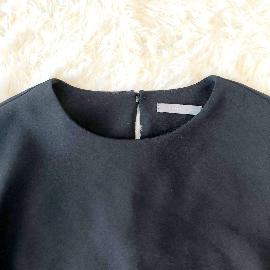 theory luxe Cleven Dian ボリュームスリーブブラウス