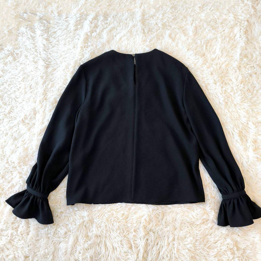 theory luxe Cleven Dian ボリュームスリーブブラウス