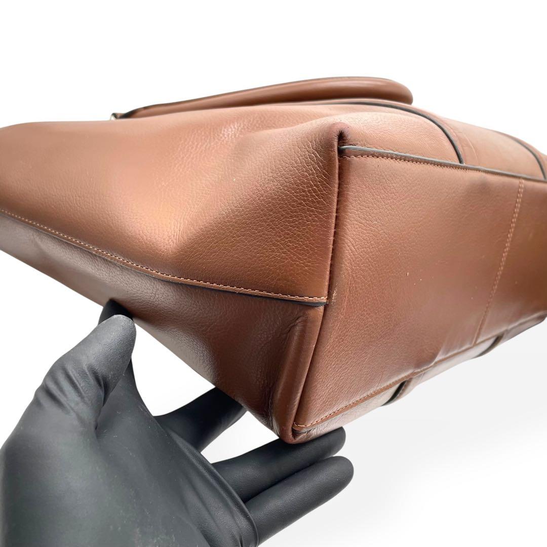 極美品 COACH コーチ メトロポリタン 2way トートバッグ ビジネス