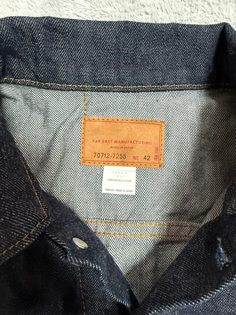 ジャケット・アウター FAR EAST MANUFACTURING TRUCKER JACKET