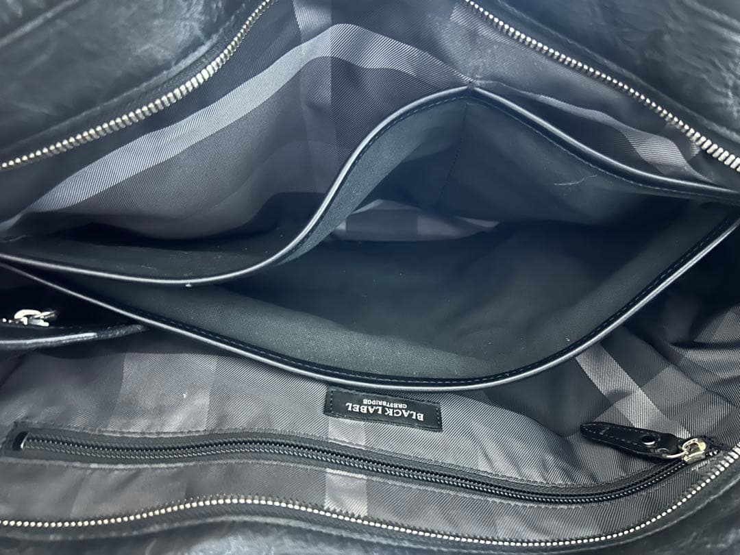 値下げ✖️　BLACK LABEL CRESTBRIDGE　ブラック　トートバッグ