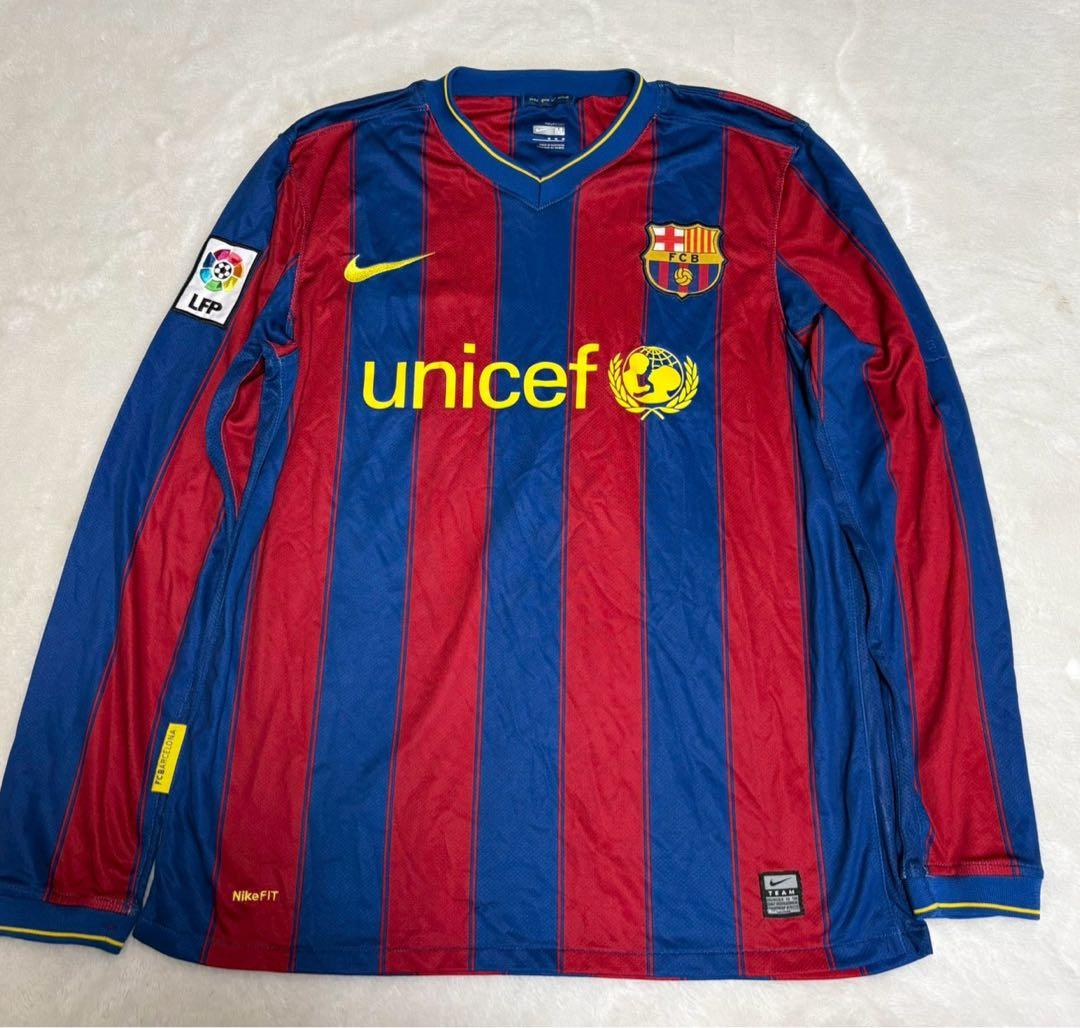 【BNWT正規09-10 NIKE FC Barcelona  M