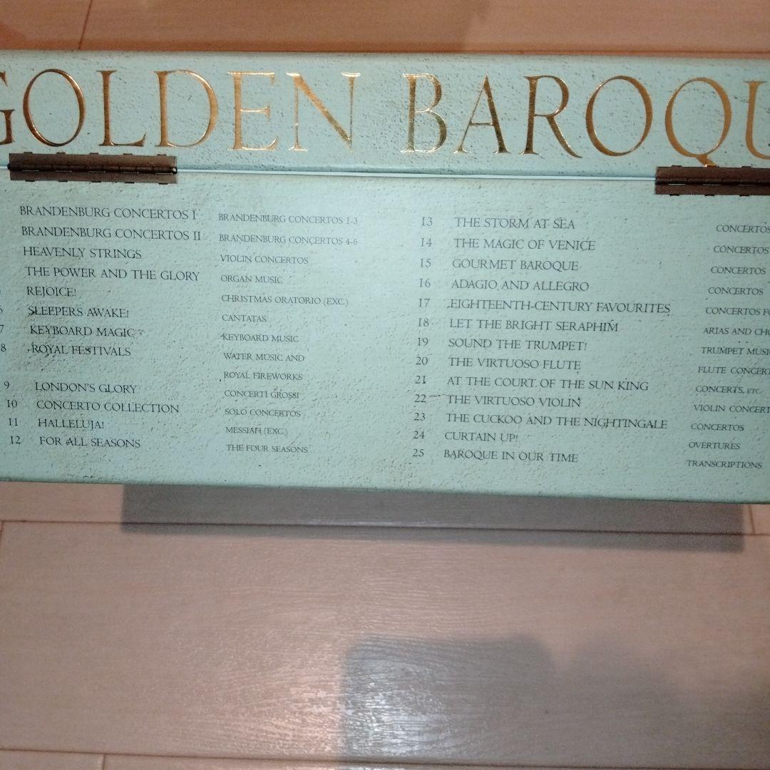 GOLDEN BAROQUE 25枚組 完品 CD PHILIPS
