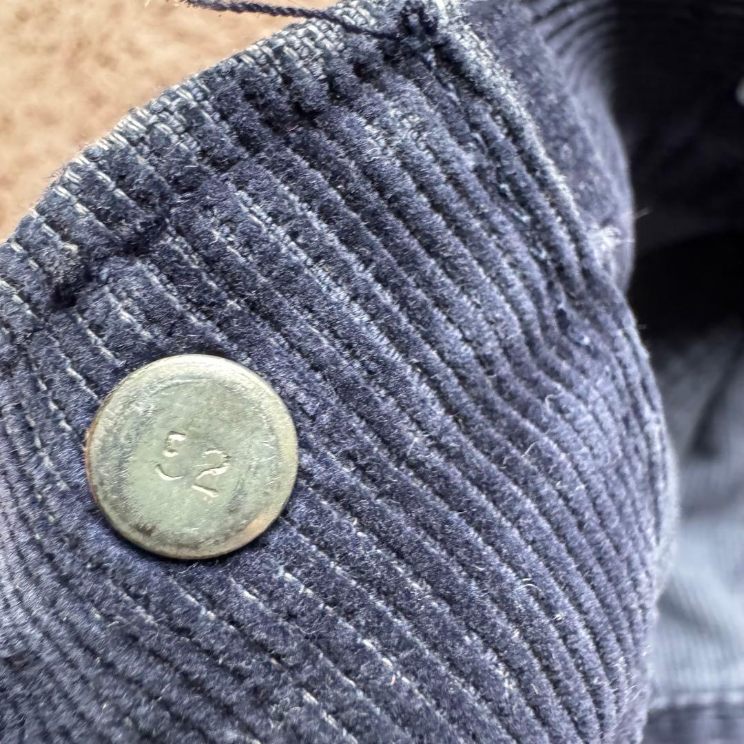【希少サイズ】levis 70505 コーデュロイ 44 ネイビー 70s