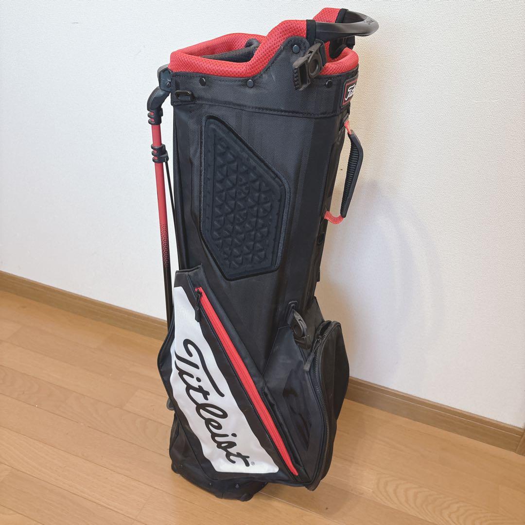 K407 Titleist スタンドキャディバッグ フード、ベルトなし