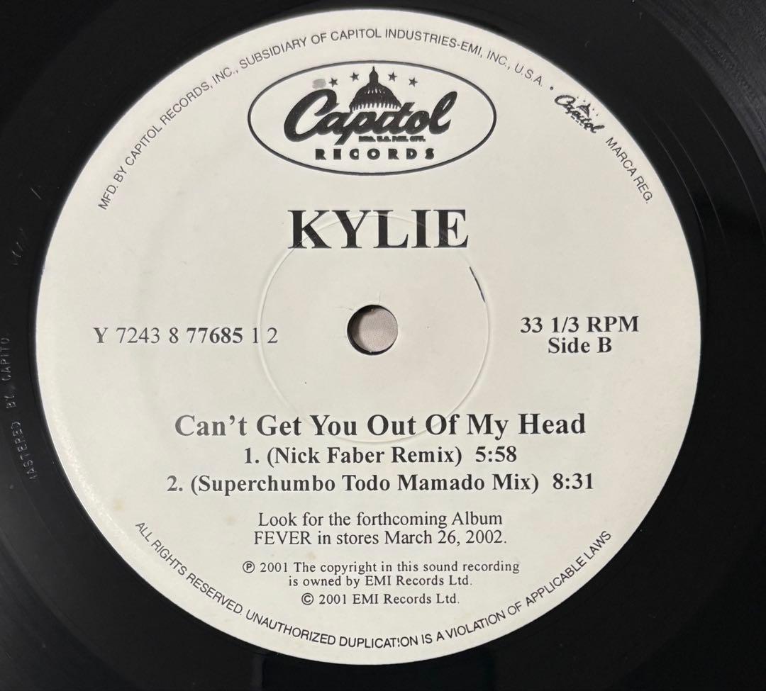 Kylie Can't Get You Out Of My Head 希少