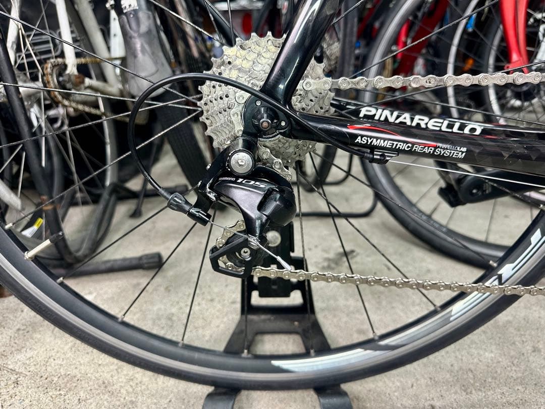 PINARELLO FP3フルカーボン全バラから製作！基本分解発送送料無料！