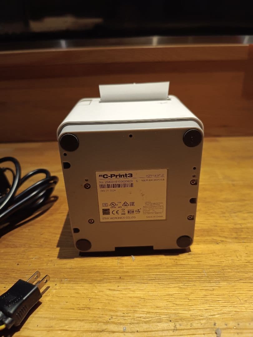 スター精密 mC-Print3 MCP31LB レシートプリンターLAN/USB