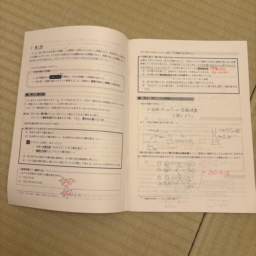 鉄緑会　冬季　高2物理・化学
