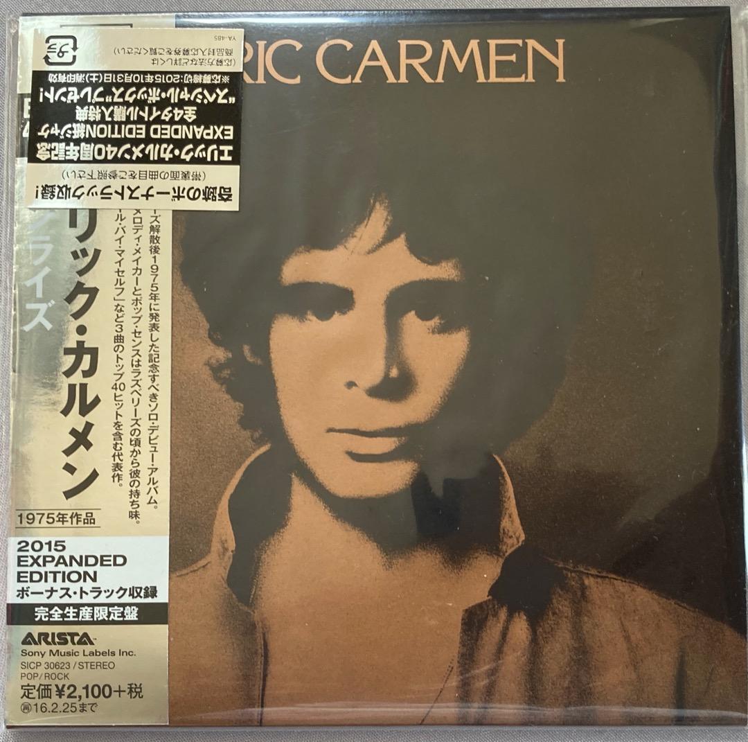 紙ジャケ限定生産盤美品アリスタCD4枚セット『エリックカルメン』限定ボックス付き