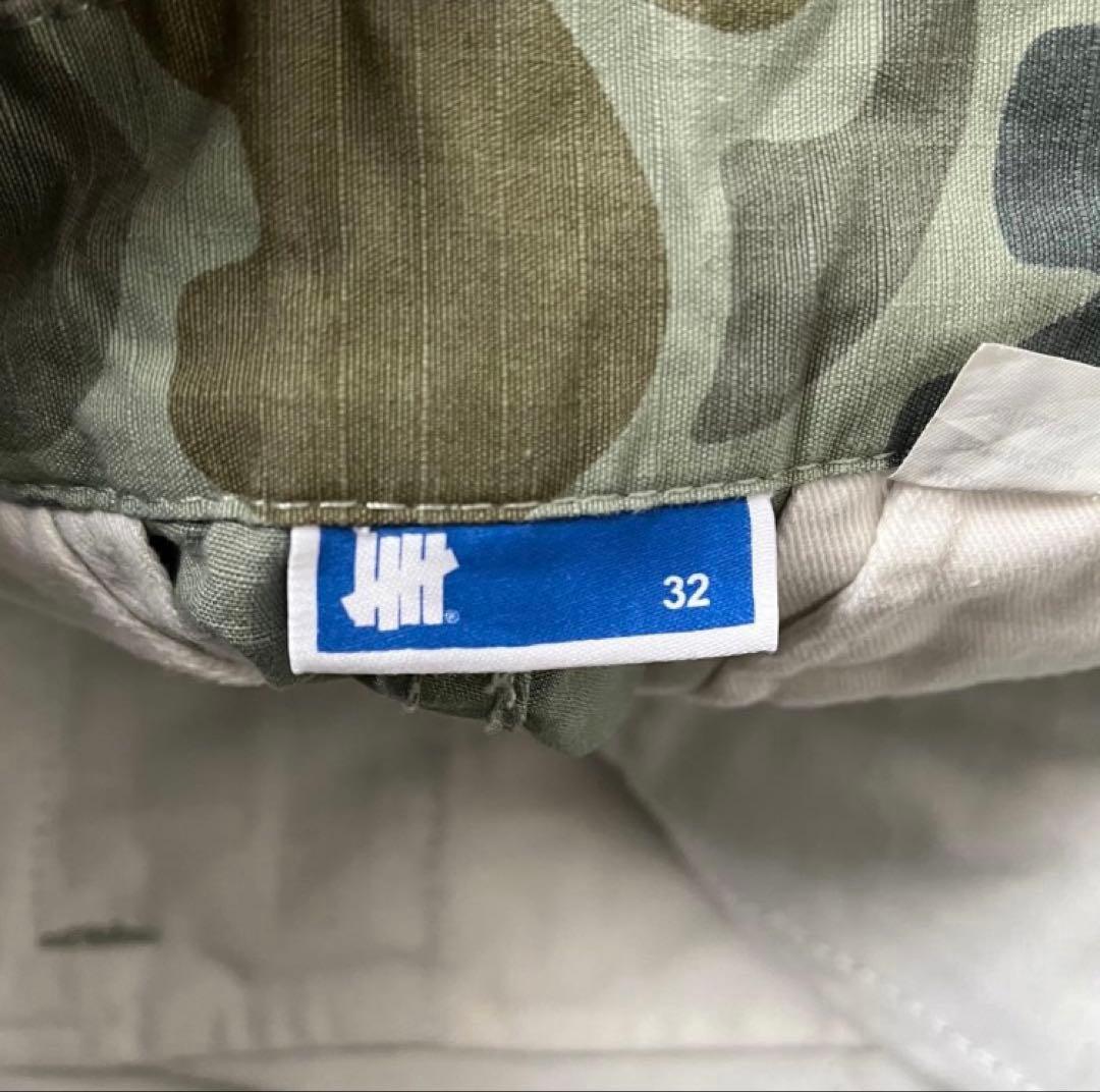 UNDEFEATED カモフラ カーゴパンツ ape ワークパンツ 32