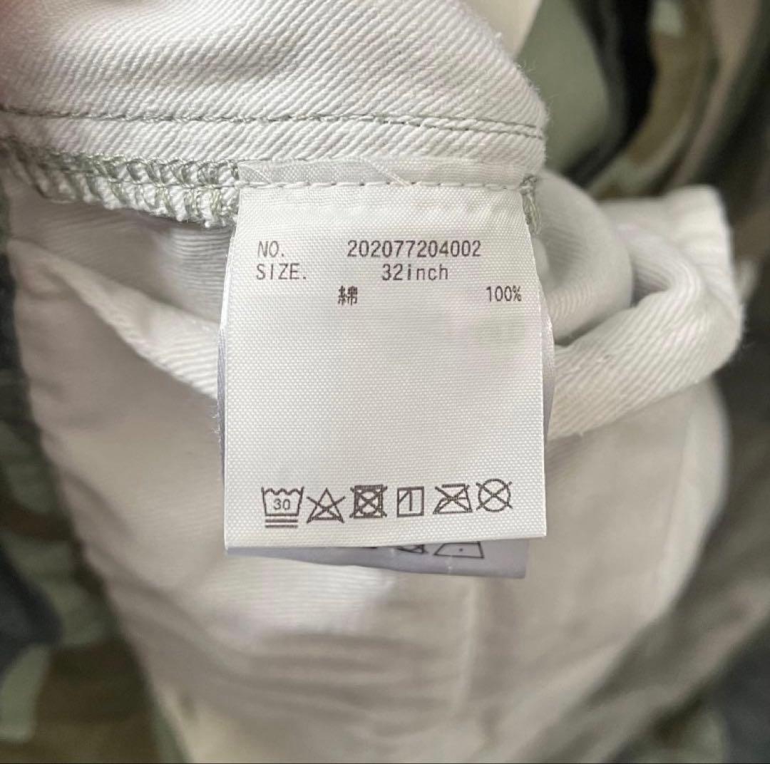 UNDEFEATED カモフラ カーゴパンツ ape ワークパンツ 32