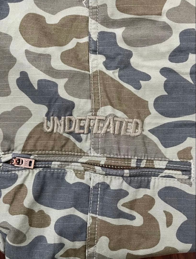 UNDEFEATED カモフラ カーゴパンツ ape ワークパンツ 32