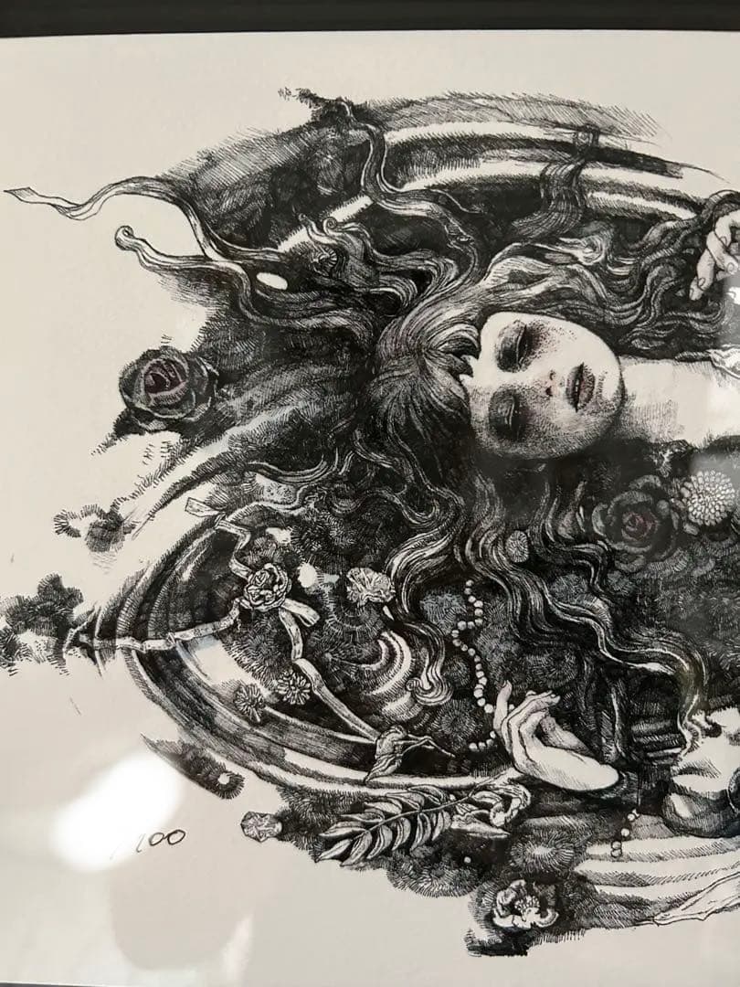 ヒグチユウコ★オフィーリア★廃盤★複製画