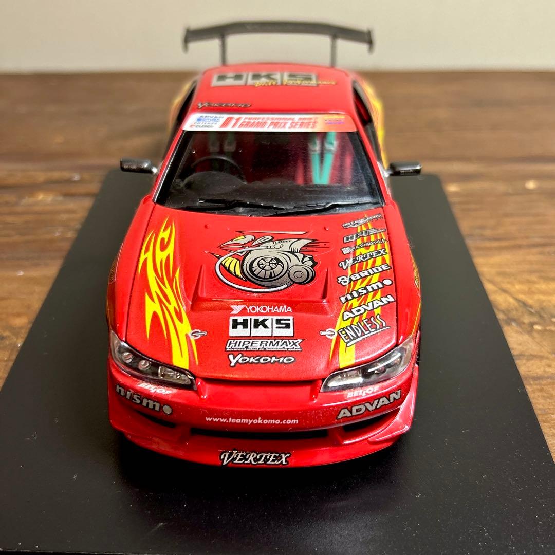 1/24 HKS ハイパーシルビア S15 D1 完成品 ダイキャストモデル