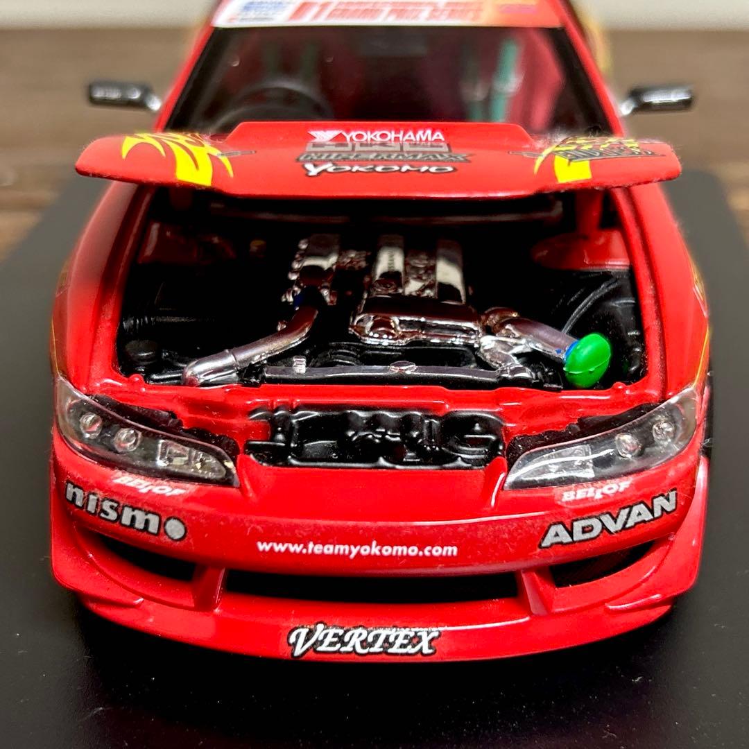 1/24 HKS ハイパーシルビア S15 D1 完成品 ダイキャストモデル