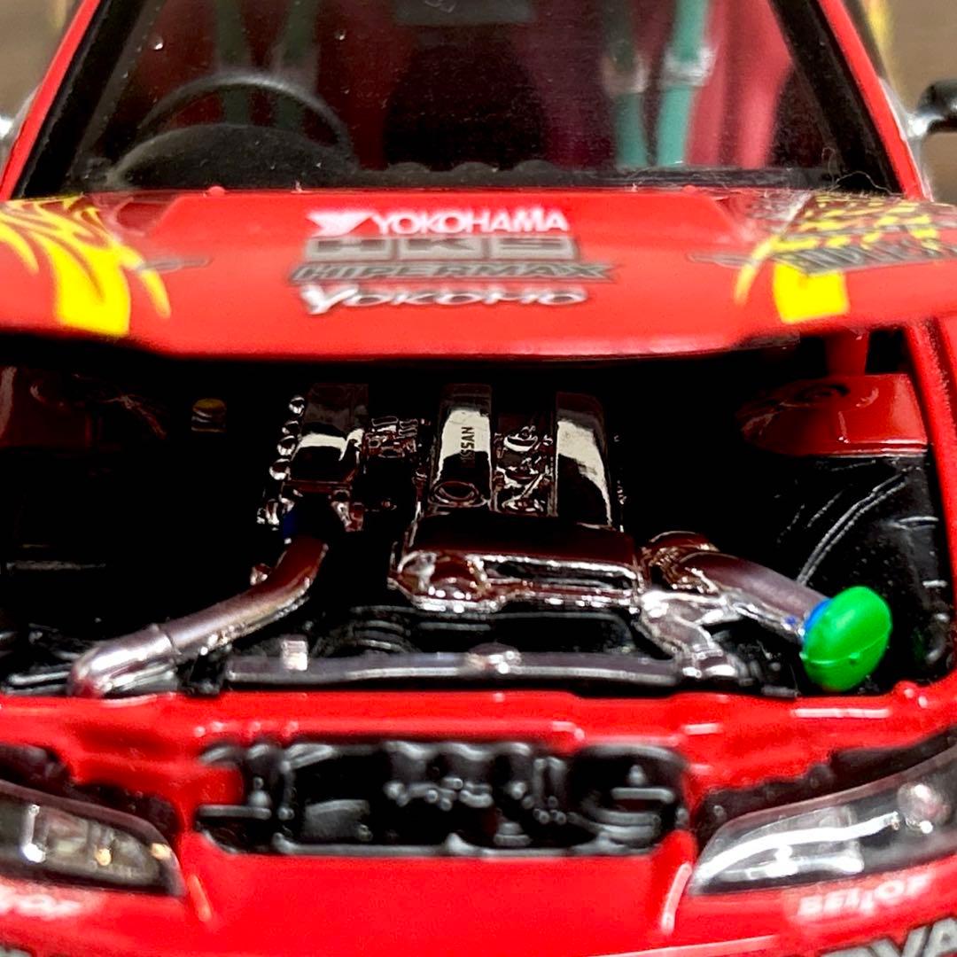 1/24 HKS ハイパーシルビア S15 D1 完成品 ダイキャストモデル