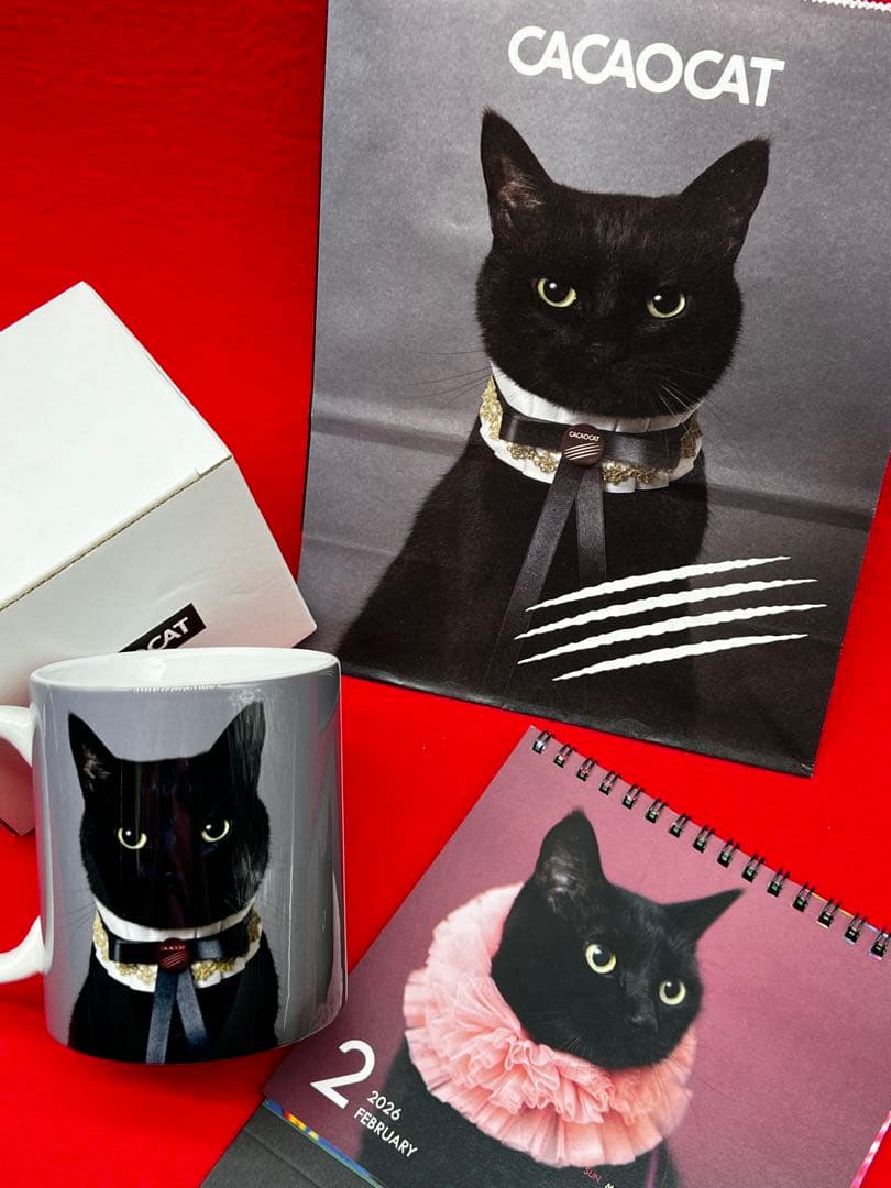 CACAO CAT❣️2026年 　　　　　　　カレンダー＆カップ