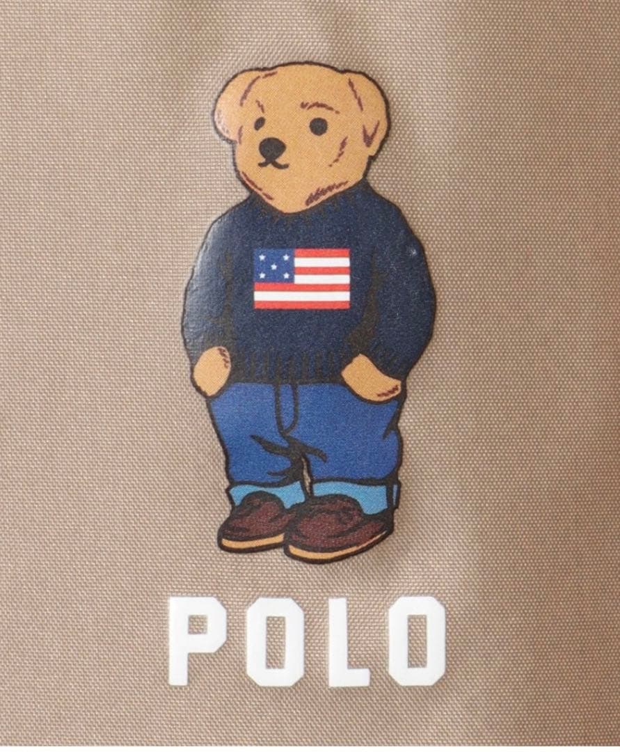 【専用】POLO ラルフローレン ポロベア　レインポンチョ ベージュ　雨具