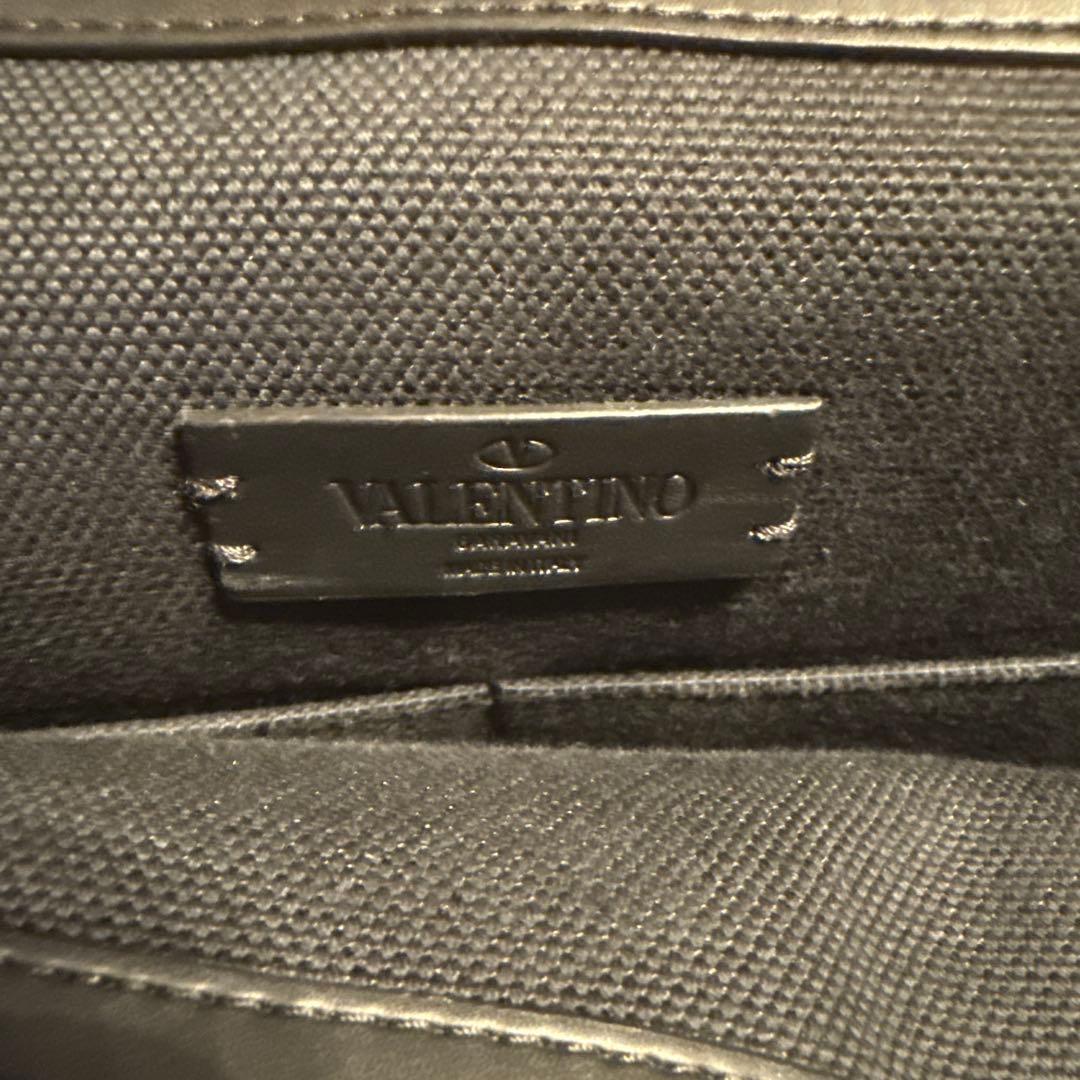 VALENTINO ブラック トートバッグ VLNT