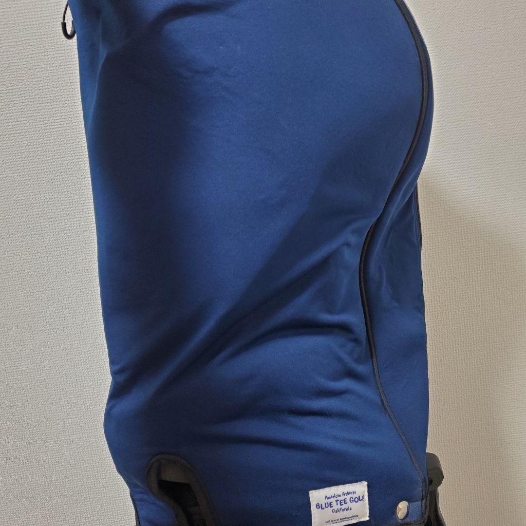 BLUE TEE GOLF ネイビーキャディバッグ　スタンドタイプ