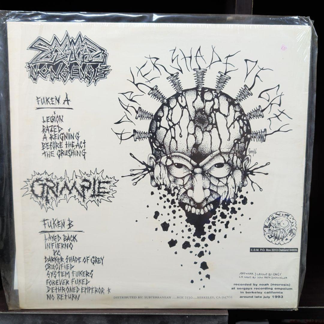 ​激レア盤 Grimple / Logical Nonsense スプリットLP