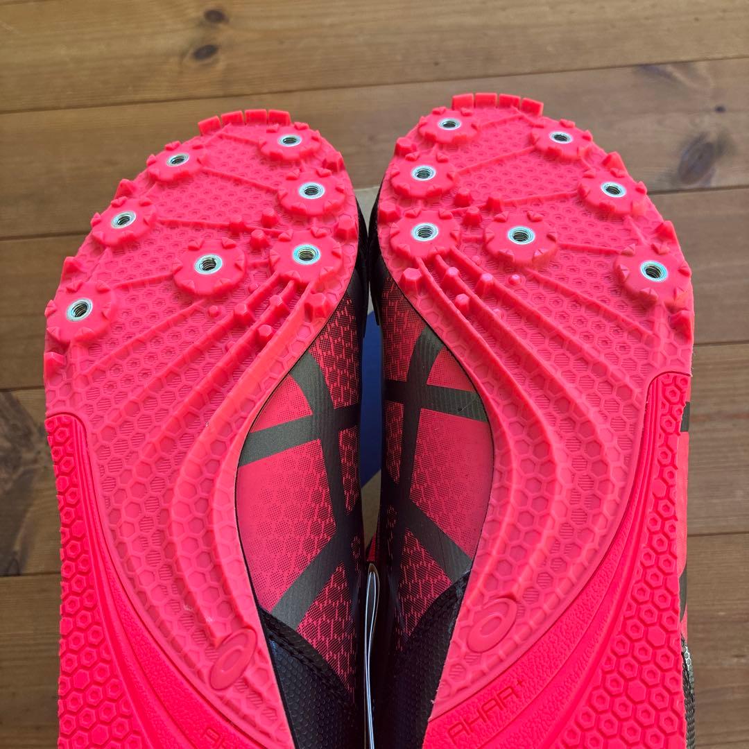 新品未使用　27.5cm　asics アシックス　陸上　スパイク　エフォート13