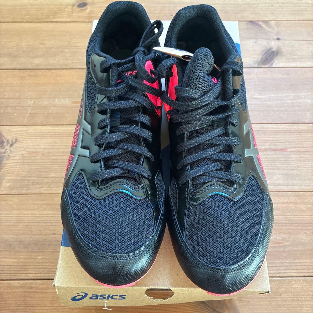 新品未使用　27.5cm　asics アシックス　陸上　スパイク　エフォート13