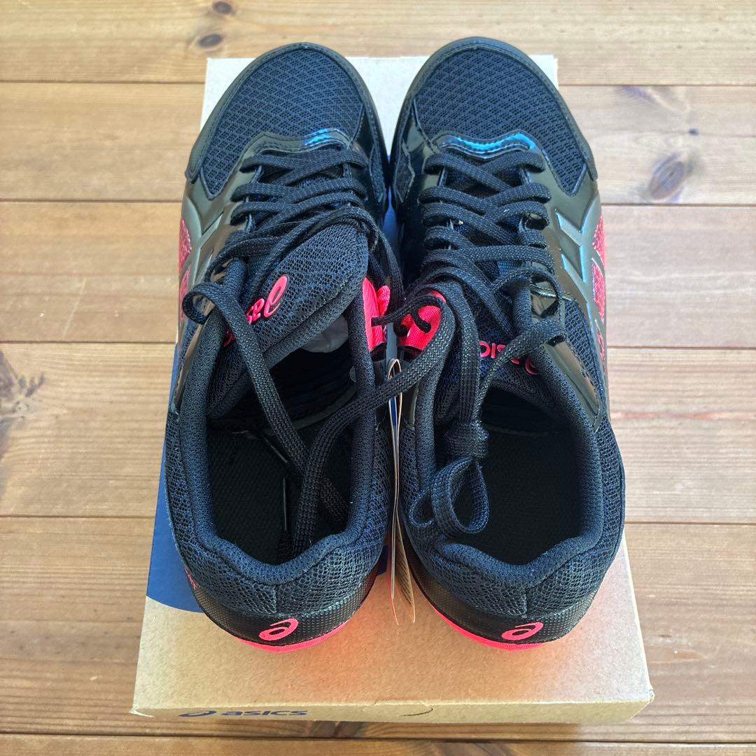 新品未使用　27.5cm　asics アシックス　陸上　スパイク　エフォート13