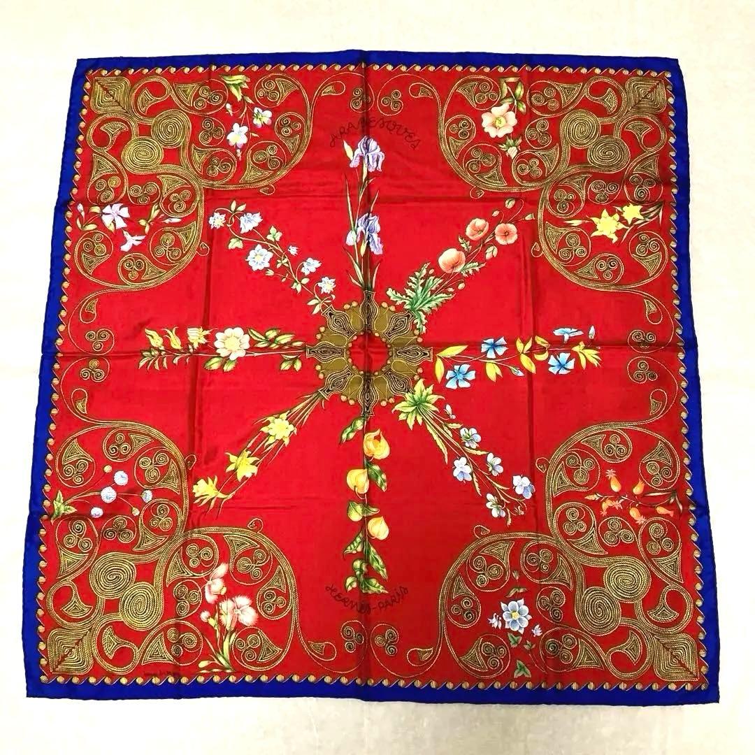 クロミちゃん 専用コーチバッグと同梱配送HERMES カレ90 スカーフ★美品A