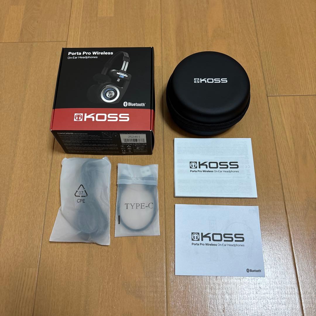 KOSS Porta Pro Wireless 2.0とYAXI EARPADS