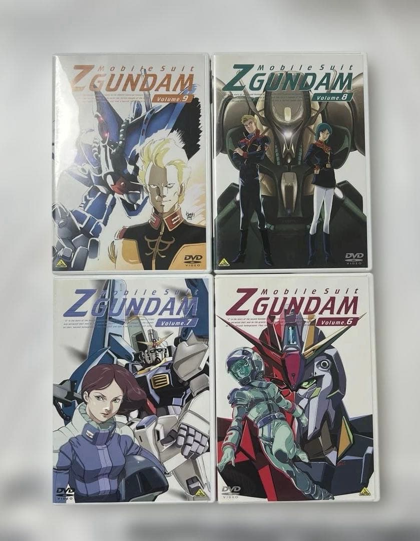 【美品】機動戦士Zガンダム DVD BOX 全13巻 I～III ３BOXセット