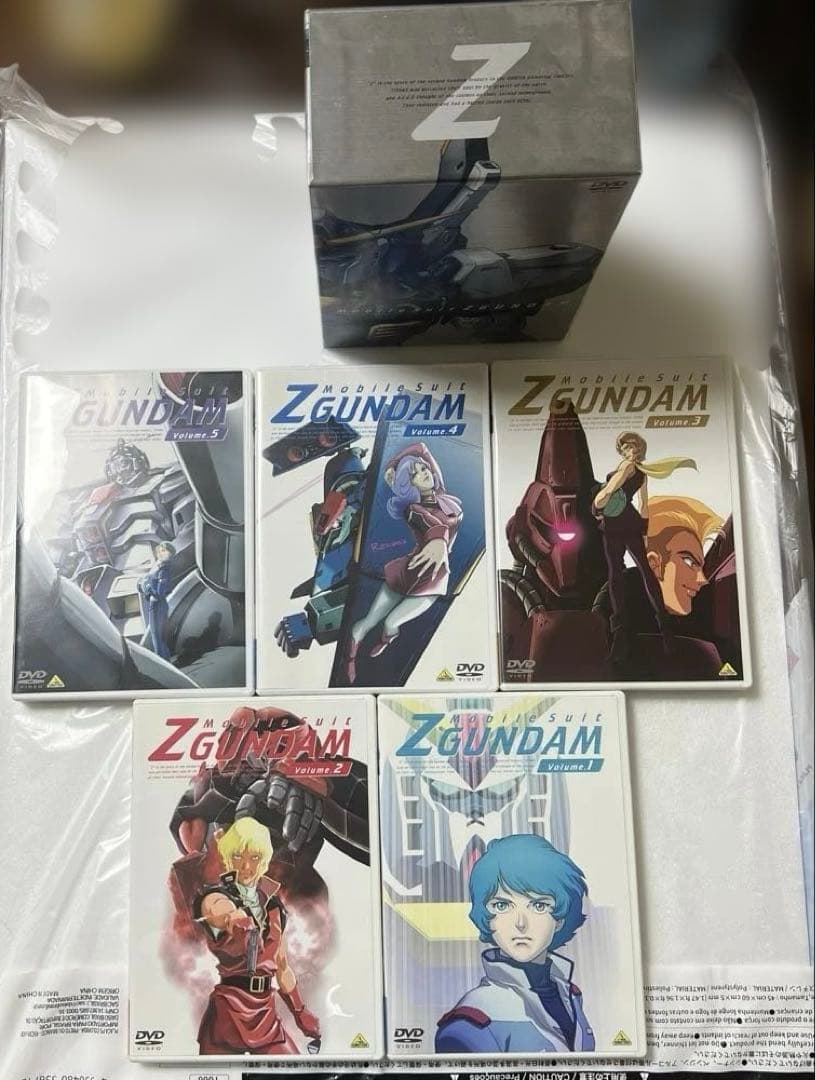 【美品】機動戦士Zガンダム DVD BOX 全13巻 I～III ３BOXセット