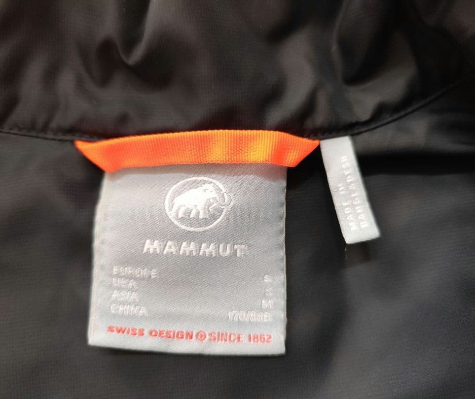 MAMMUT マムートダウンベスト Whitehorn In Vest 黒 S