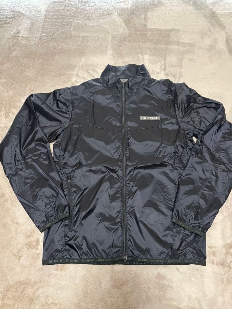 【美品】BRIEFING × LIMONTA ナイロンジャケット　ブラック　M