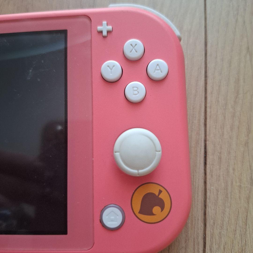 Nintendo Switch Lite どうぶつの森デザイン ピンク