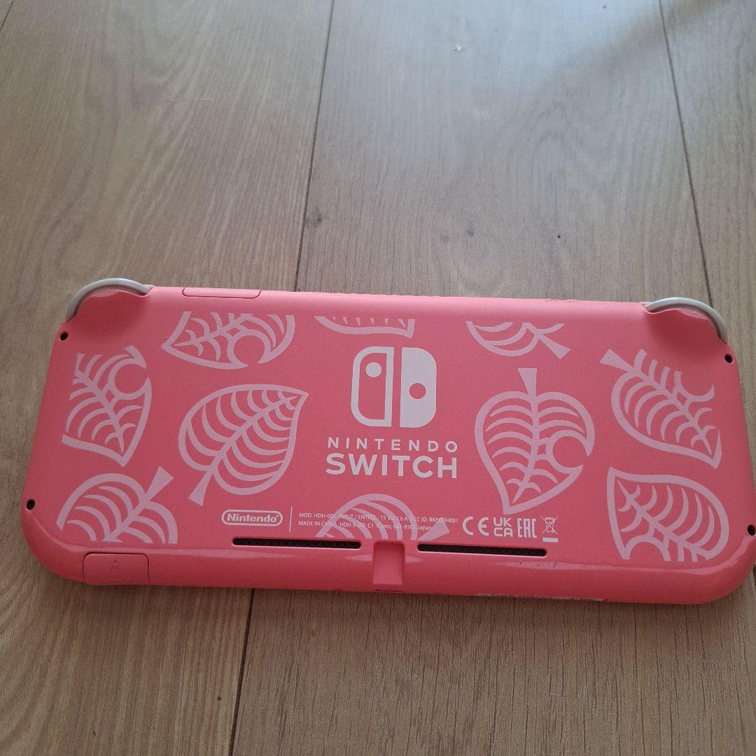Nintendo Switch Lite どうぶつの森デザイン ピンク