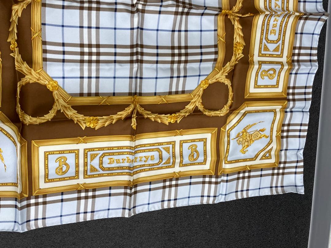 Burberry's チェック柄 スカーフ 未使用タグ付き