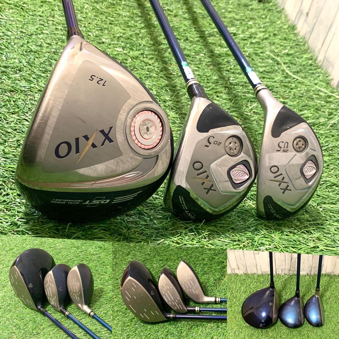 良品 ゼクシオ高級バッグ,高級PT,UT付 XXIO9高級レディースゴルフセット