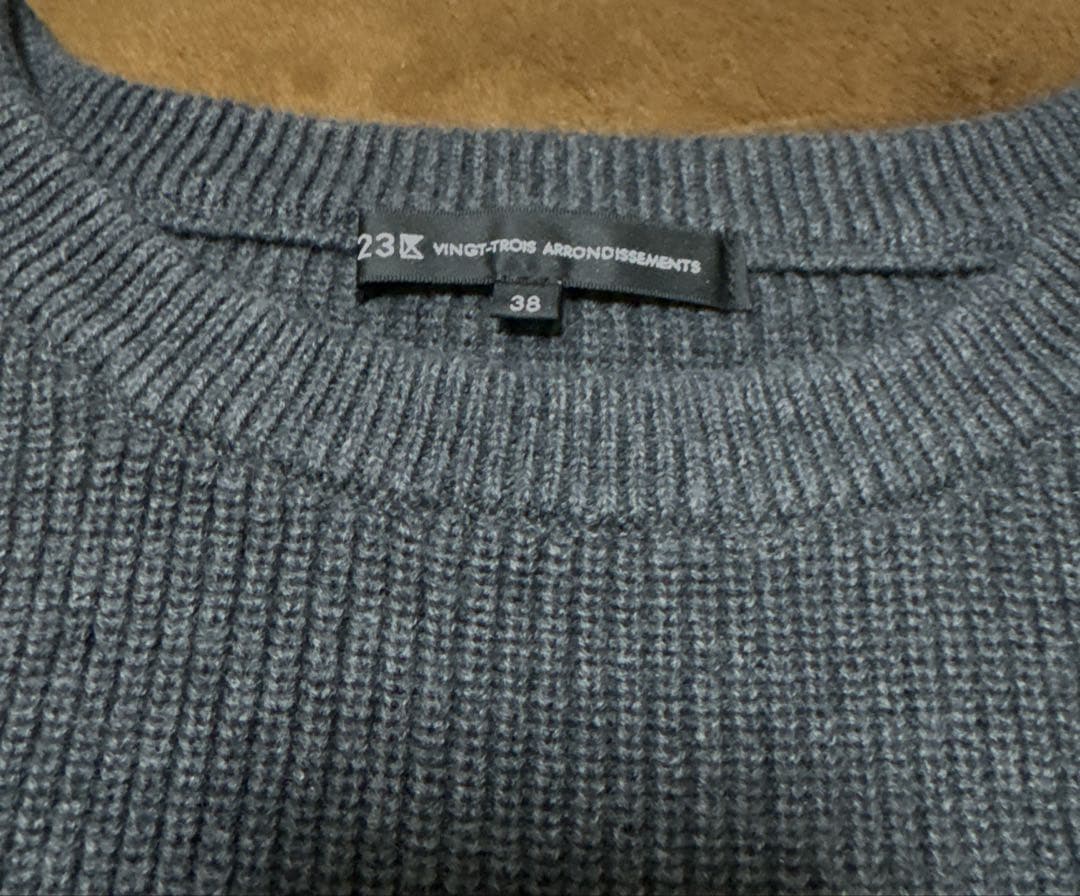 23区⭐️コットンカシミヤニットベスト