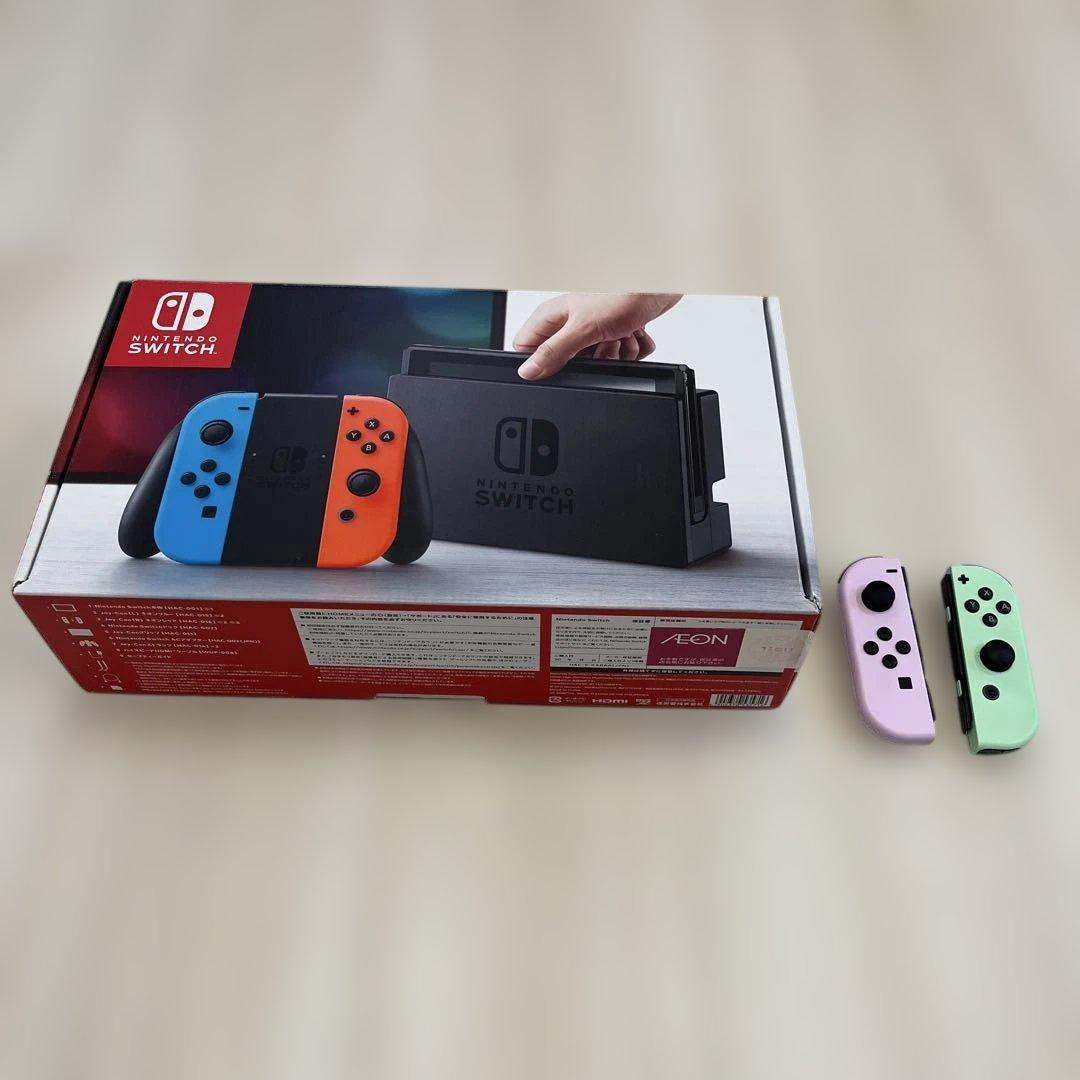 Nintendo Switch 本体 青/赤 Joy-Con2点付