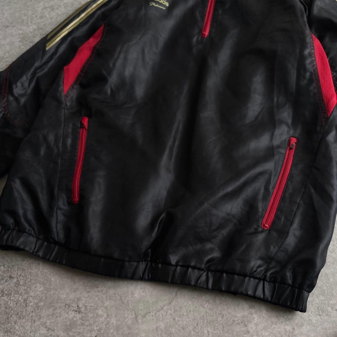 adidas professional ウィンドジャケット セットアップ 黒