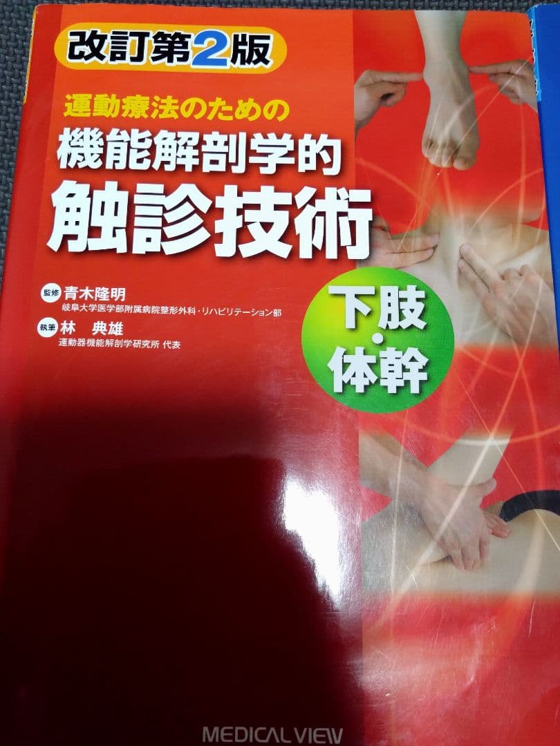 運動療法のための触診技術　上肢下肢　まとめ売り　セット　バラ売り可　理学療法士